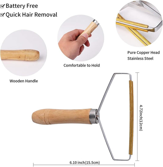 2 x Lint Remover - Pet Hair, Carpet, Clothes, Scraper, Shaver, Fur Brush