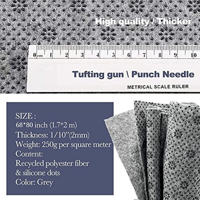 Non-Slip backing of recycled felt cloth for Tufted Rugs