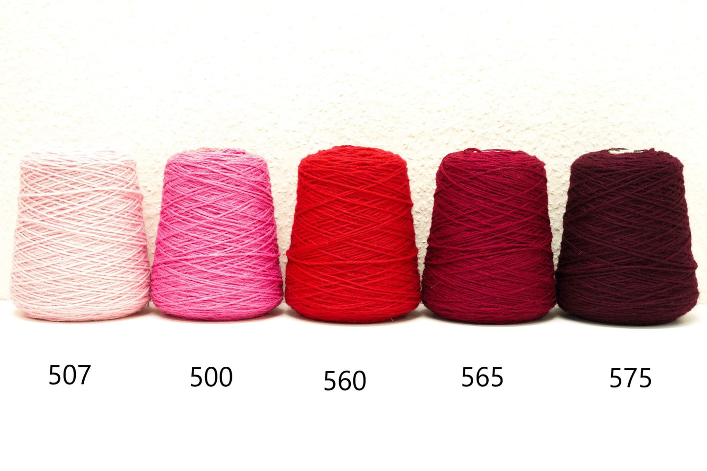 New Zealand Wool Yarn in Cones - 500 G/550M ,42 Colors