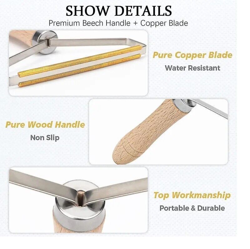 2 x Lint Remover - Pet Hair, Carpet, Clothes, Scraper, Shaver, Fur Brush