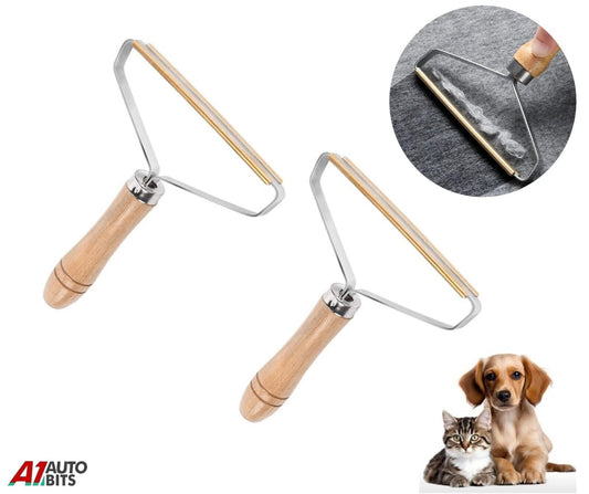 2 x Lint Remover - Pet Hair, Carpet, Clothes, Scraper, Shaver, Fur Brush